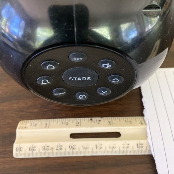 Sharper Image Sound Machine & Star Projection Alarm Battery Clock TESTED - Picture 6 of 8